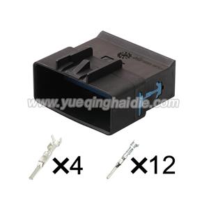 16 Pin connector with terminal 15336224