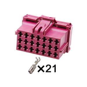 Auto wiring sealed connector include terminals pins 4-967630-1