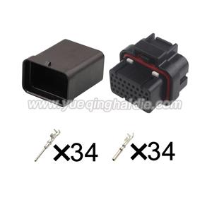 Male Female Auto Connector 4-1437290-9/4-1437290-1