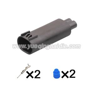 2Pin  Auto Connector 1-965162-1 1-963658-4 HD021-0.6-11EJ