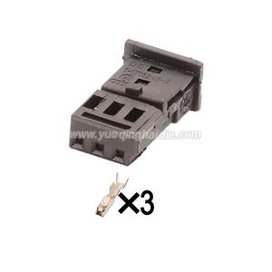 3pin Auto Wiring Cable Connector Include Terminals Pins 1743164-2