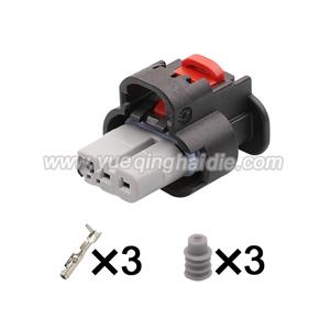 3pin Auto Wiring Cable Connector Include Terminals Pins 1-2203771-2