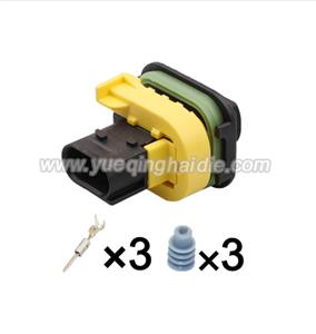 Auto Connector Inlude Terminals and Seals 1-1703843-1