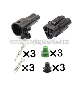 Auto connector  6187-3271  6180-3241 Black