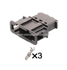 3pin Auto Wiring Cable Connector Include Terminals Pins 1J0972763
