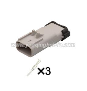 3pin Auto Wiring Cable Connector Include Terminals Pins 54200313