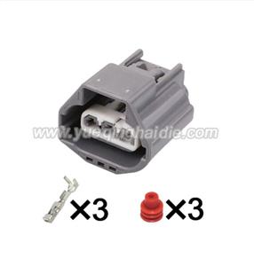 3pin  Auto wiring cable connector include terminals pins 7283-5576-10
