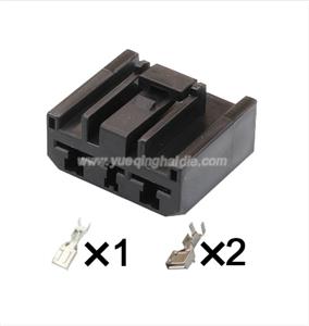 3pin  Auto wiring cable connector include terminals pins 7283-3032-30