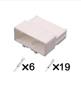 3pin Auto wiring cable connector 6098-2446/PP04798703
