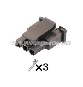 3pin Auto wiring cable connector include terminals pins 43645-0300