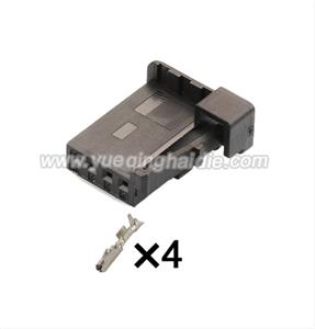 3pin  Auto wiring cable connector include terminals pins 1379029-1