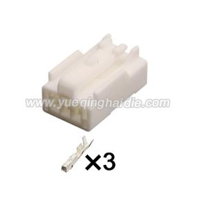 3pin  Auto wiring cable connector include terminals pins 6098-0922
