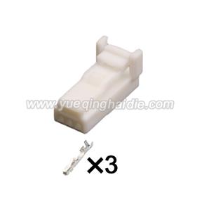 3pin  Auto wiring cable connector include terminals pins 90980-12695