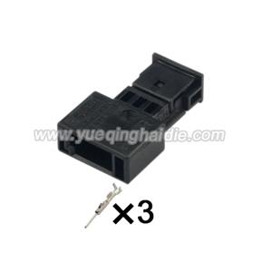 3pin Auto Wiring Cable Connector Include Terminals Pins 1718358-1