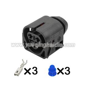 3pin Auto Wiring Cable Connector Include Terminals Pins 12521437985