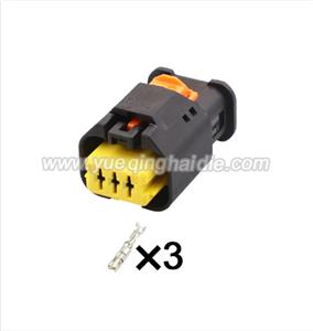 3pin Auto Wiring Cable Connector Include Terminals Pins 1801178-4