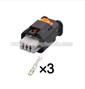 3pin Auto Wiring Cable Connector Include Terminals Pins 1801178-3