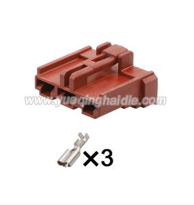 3pin Auto Wiring Cable Connector Include Terminals Pins 6098-0222