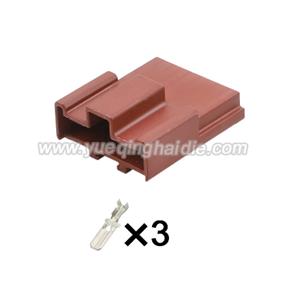 3pin Auto Wiring Cable Connector Include Terminals Pins 6098-0220