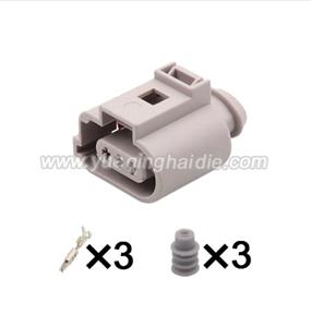3pin Auto Wiring Cable Connector Include Terminals Pins 1-1813271-0