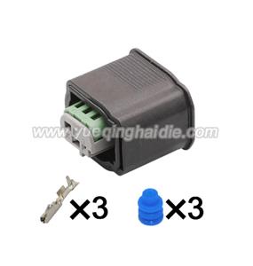 3pin Auto Wiring Cable Connector Include Terminals Pins 4B0972883A