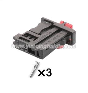 3pin Auto Wiring Cable Connector Include Terminals Pins 2333103-1