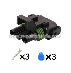 3 Pin connector with terminal 12020829