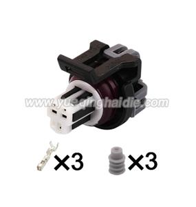 3pin Auto Wiring Cable Connector Include Terminals Pins 15477863