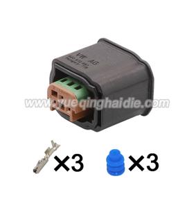 3pin Auto Wiring Cable Connector Include Terminals Pins 1534043-3