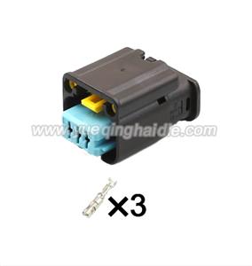 3pin Auto Wiring Cable Connector Include Terminals Pins 1801179-2