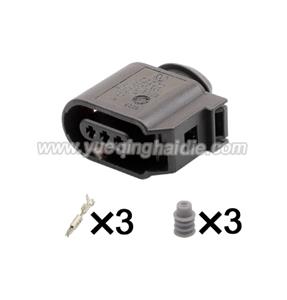 3pin Auto Wiring Cable Connector Include Terminals Pins 8L0973703