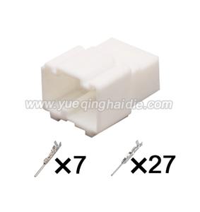 Auto Wiring Cable Connector Include Terminals Pins HD341-0.6-1.2-11