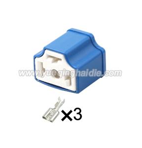 3 Pin wiring connector with terminal HD034-7.8-21BL