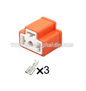 3 Pin wiring connector with terminal HD034A-7.8-21