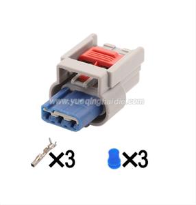 3 pin wiring connector with terminal 13925686