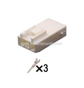 3 Pin wiring connector with terminal 179464-1