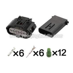 Male Female Auto Connector 6189-7100/90980-12831