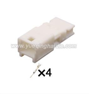 4pin  Auto wiring cable connector include terminals pins 1612035-1