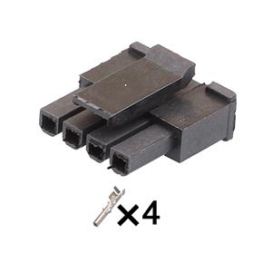 4pin Auto wiring cable connector include terminals pins 43645-0400