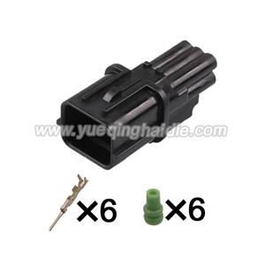 6pin  Auto wiring cable connector HD068A-0.6-11 HP281-06020/HP291-06040