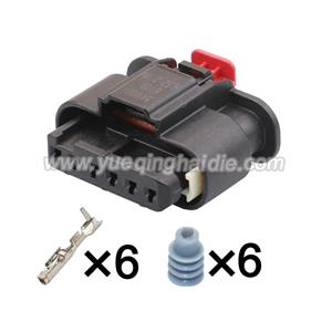 6pin Auto Wiring Cable Connector HD063S-1.2-21 34900-6119