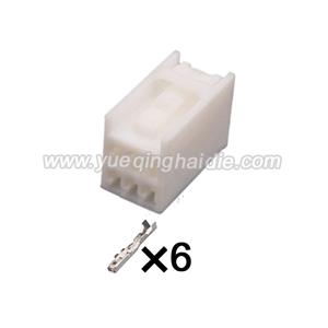 6pin  Auto wiring cable connector  HD065YA-1.5-21 7183-6153