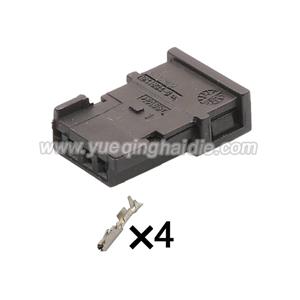 4pin Auto Wiring Cable Connector Include Terminals Pins 1241634-3