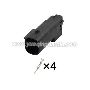 4pin Auto Wiring Cable Connector Include Terminals 33482-4001/33482-0401