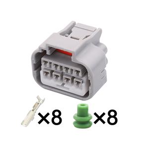8pin Auto Wiring Cable Connector Include Terminals Pins 7283-1081-40/90980-10891