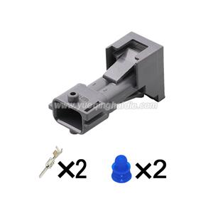 2pin wiring connector 2-965421-1