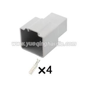 4pin Auto Wiring Cable Connector Include Terminals Pins 7282-6469-40