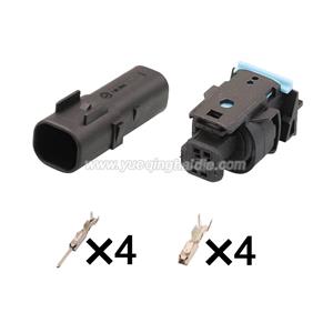 4pin   wiring connector 1718109-1/3C0973704