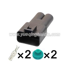 2pin Auto Wiring Cable Connector Include Terminals Pins F264200