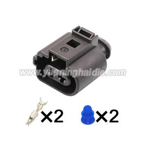 2pin 6X0 973 722 G 6X0 973 722G Auto wiring cable connector include terminals pins 6X0973722G